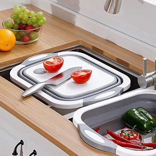 New Kitchen Multifunctional Silicone Cutting Board Storage - Temu